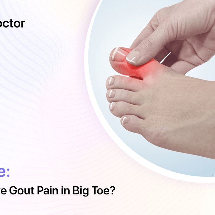 How To Relieve Gout Pain In Big Toe