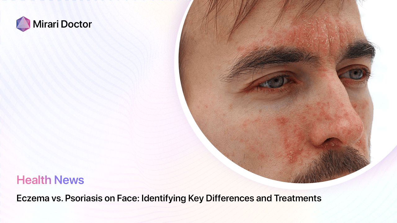 Eczema vs. Psoriasis on Face: Identifying Key Differences and Treatments