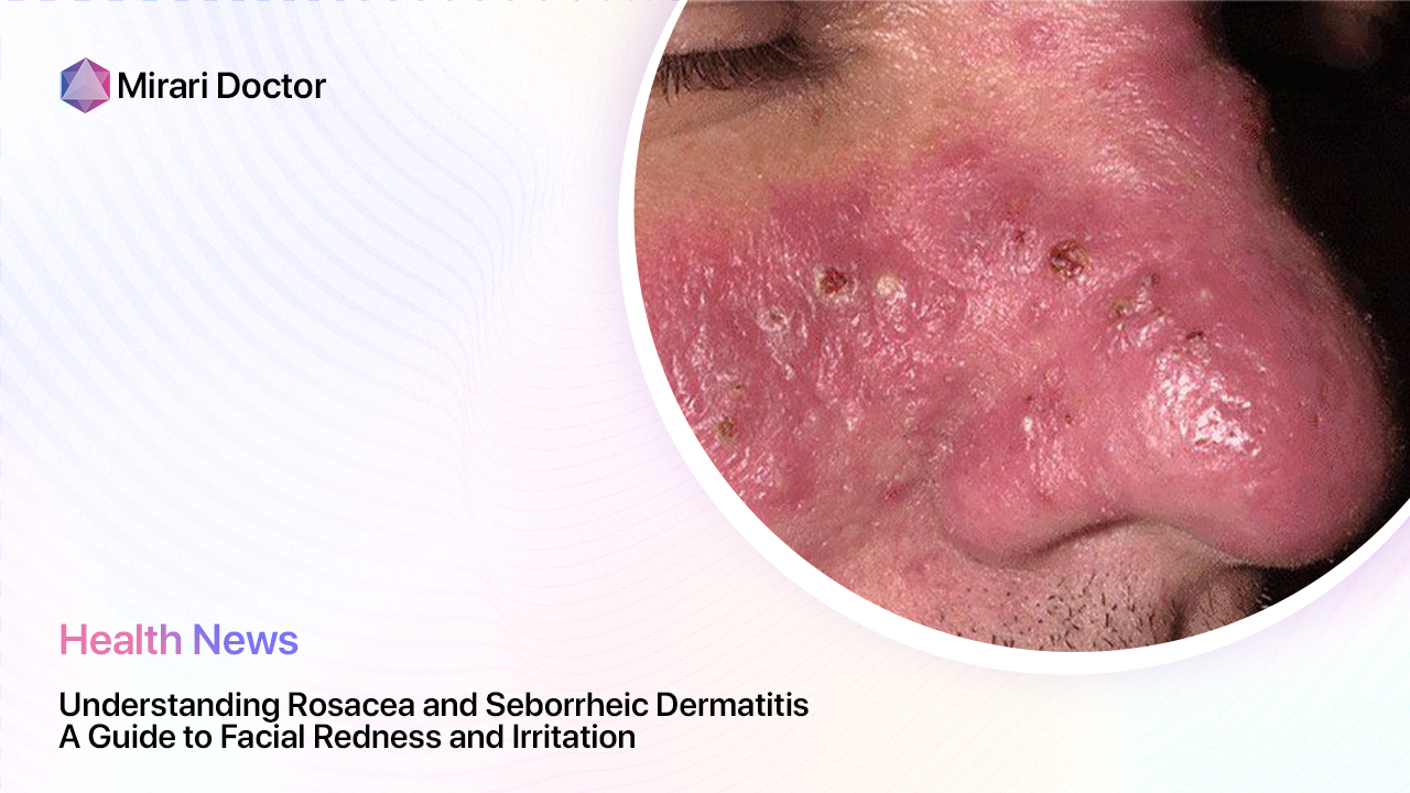 Featured image for “Understanding Rosacea and Seborrheic Dermatitis: A Guide to Facial Redness and Irritation”