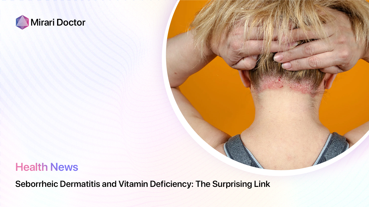 Featured image for “Seborrheic Dermatitis and Vitamin Deficiency: The Surprising Link”