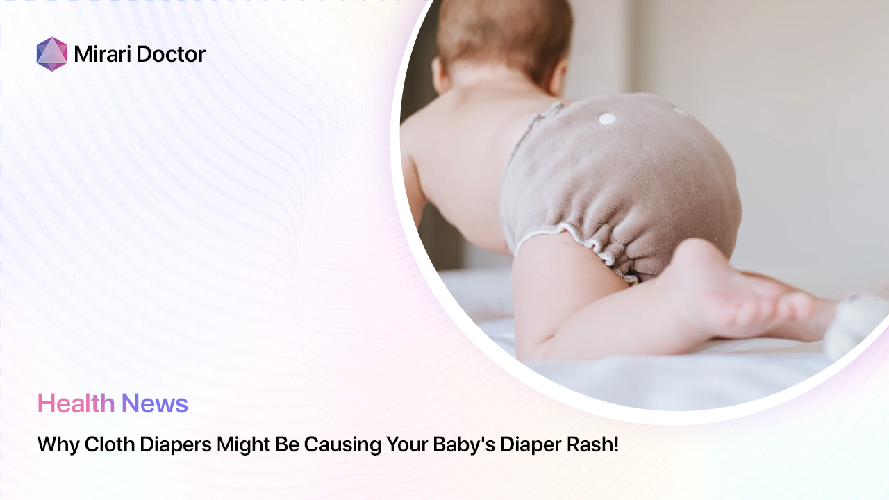 Featured image for “Why Cloth Diapers Might Be Causing Your Baby’s Diaper Rash!”