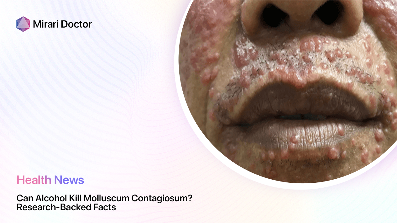 Featured image for “Can Alcohol Kill Molluscum Contagiosum? Research-Backed Facts”