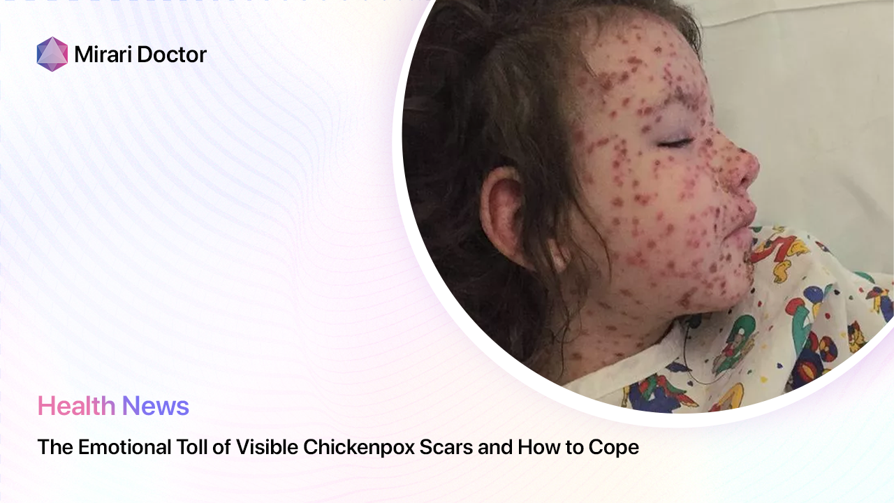 Featured image for “The Emotional Toll of Visible Chickenpox Scars and How to Cope”