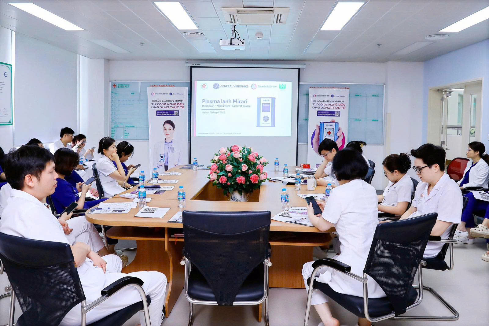 Featured image for “Seminar at 108 Military Central Hospital: MIRARI Cold Plasma System – A New Breakthrough in Wound Care and Dermatology”