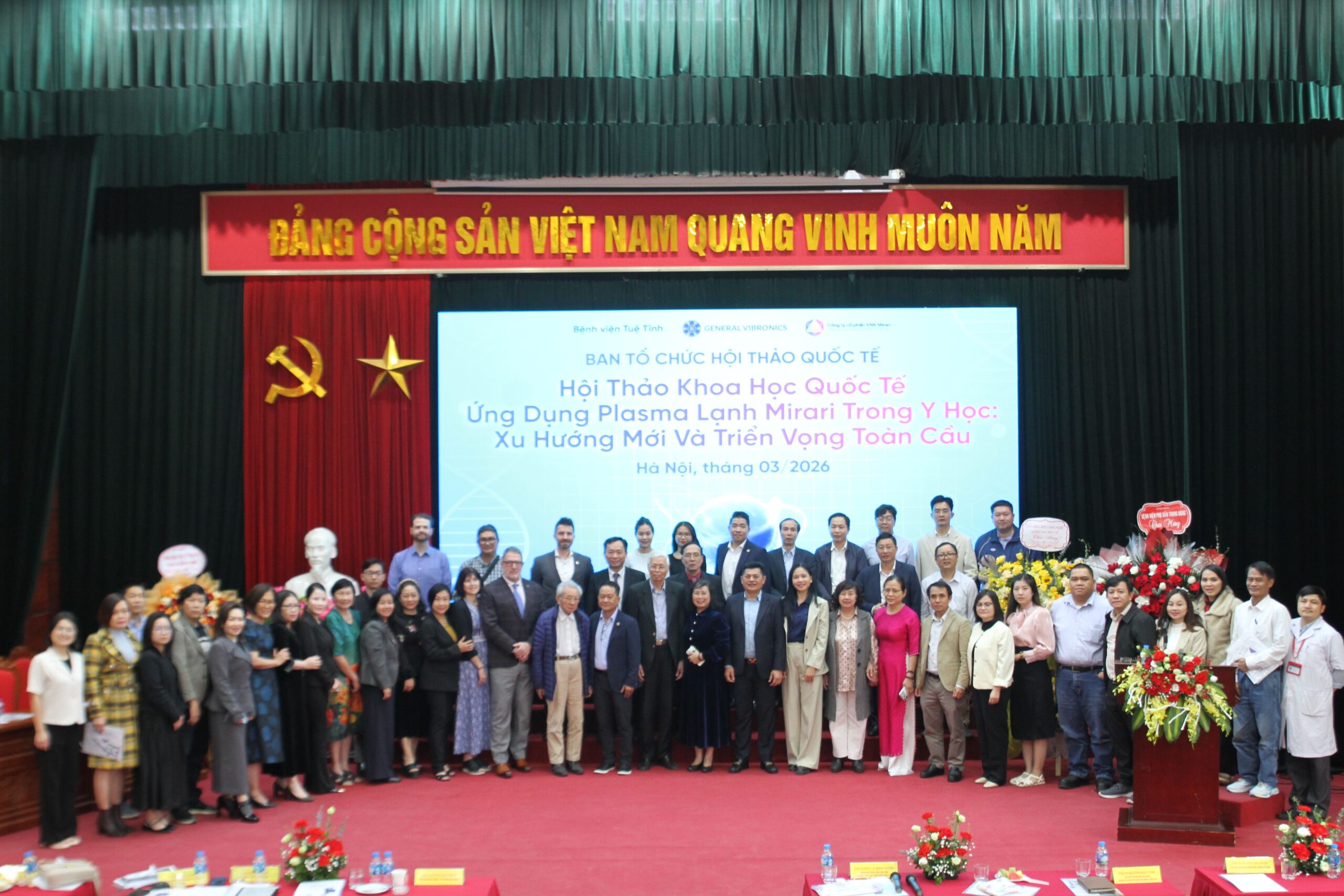 Featured image for “International Scientific Conference on Mirari Cold Plasma Applications in Medicine Held at Tue Tinh Hospital, Vietnam”